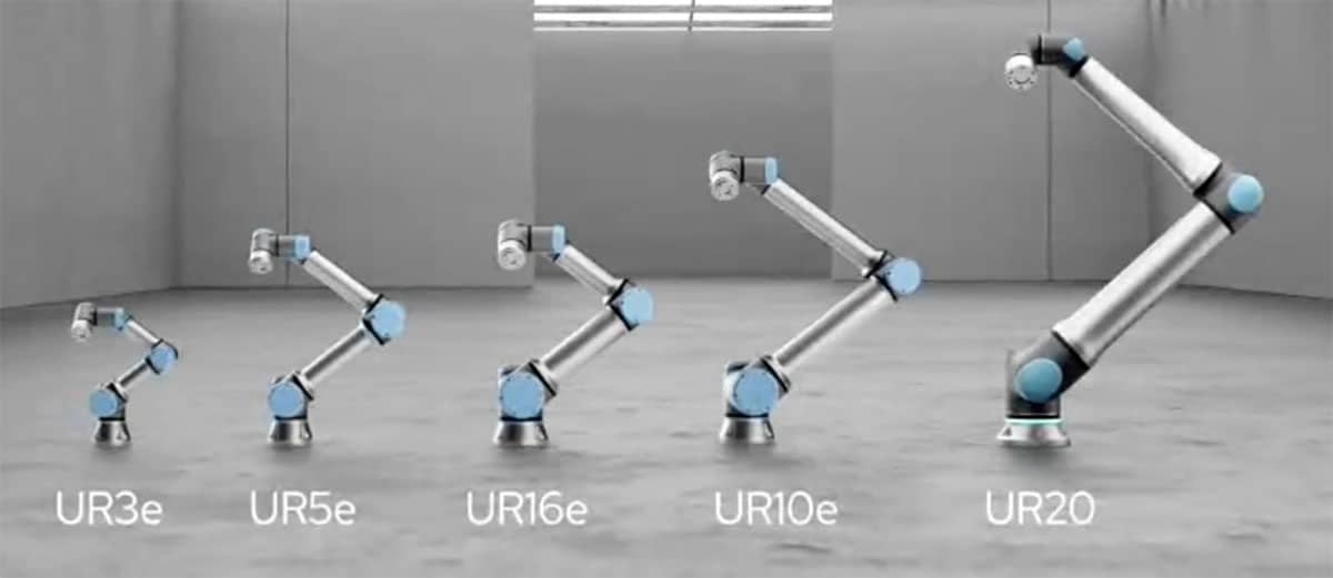 All Universal Robots product line comparison