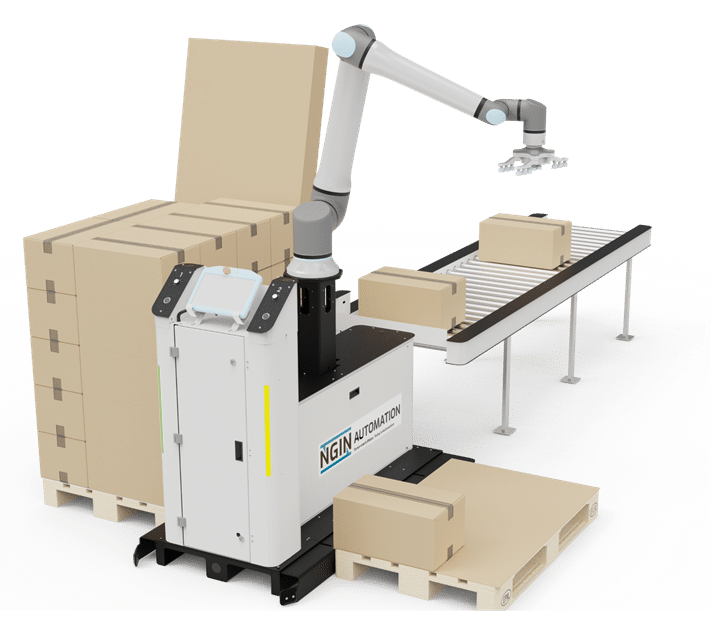 ngin automation autopal NGIN automation Pally palletizing solution AutoPal